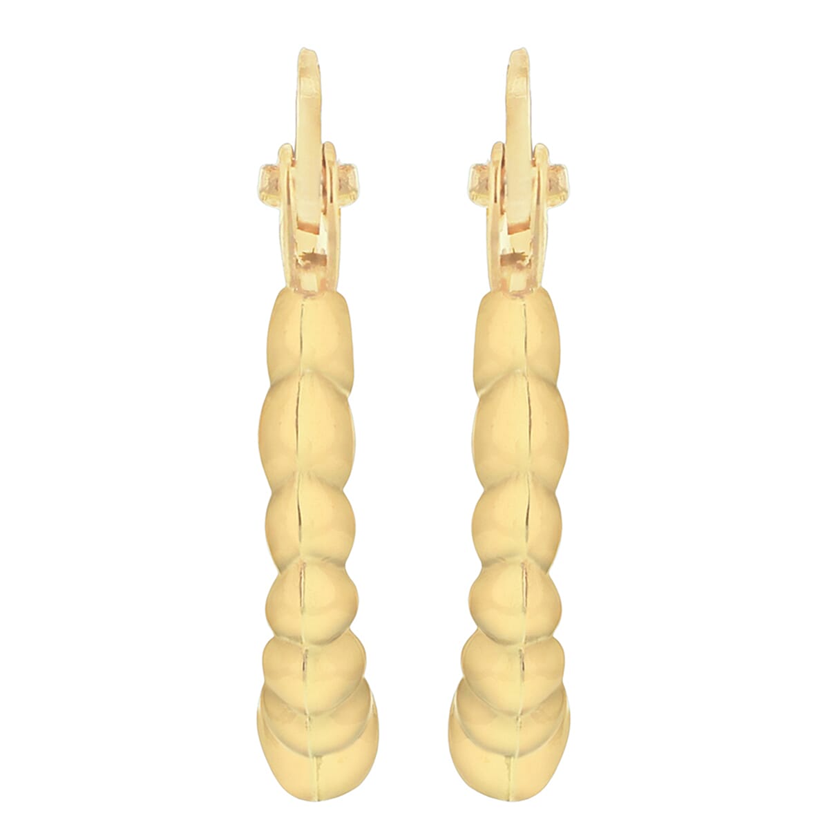 9K Yellow Gold Heart Wing Earrings 7812642 4