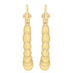 9K Yellow Gold  Earring,  Gold Wt. 0.37 Gms