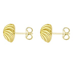 9K Yellow Gold  Earring,  Gold Wt. 0.61 Gms