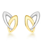 9K Yellow Gold  Earring,  Gold Wt. 0.9 Gms