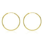 9K Yellow Gold  Earring,  Gold Wt. 0.9 Gms