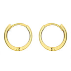 9K Yellow Gold Huggy Hoop Earring