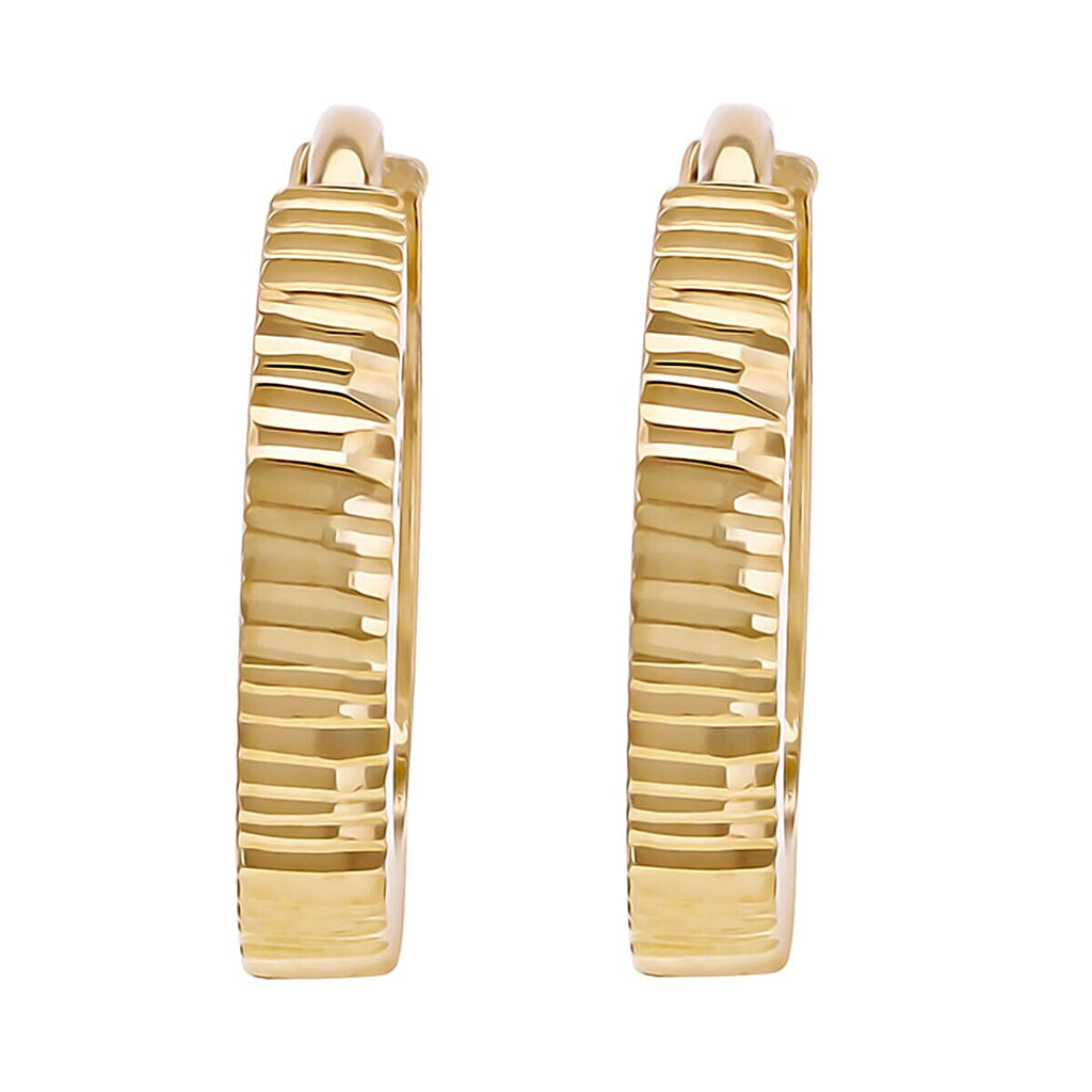 9K Yellow Gold  Earring,  Gold Wt. 1.1 Gms