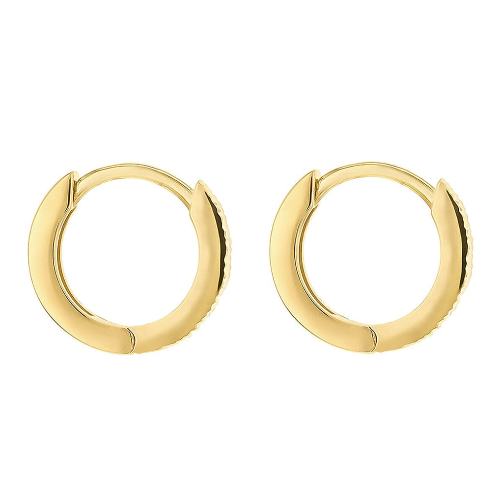 9K Yellow Gold  Earring,  Gold Wt. 1.1 Gms