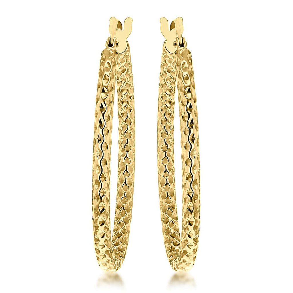 9K Yellow Gold  Earring,  Gold Wt. 1.1 Gms