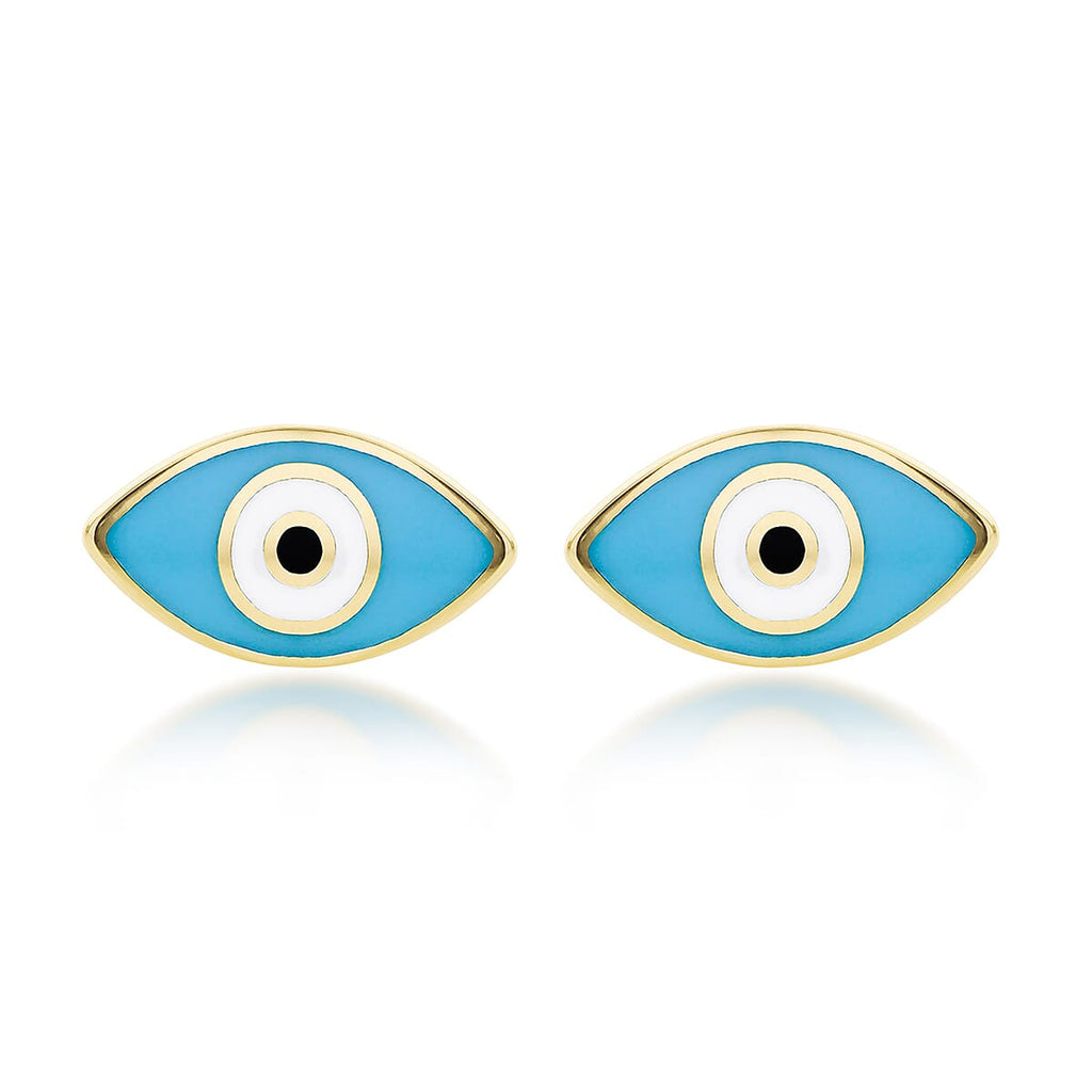 9K Yellow Gold  Earring,  Gold Wt. 1.1 Gms