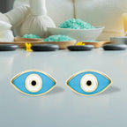 9K Yellow Gold  Earring,  Gold Wt. 1.1 Gms