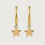 9K Yellow Gold  Earring,  Gold Wt. 1.1 Gms