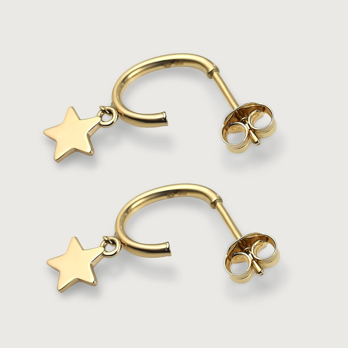 9K Yellow Gold  Earring,  Gold Wt. 1.1 Gms 7728386 3