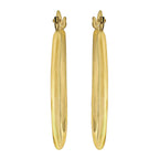 9K Yellow Gold  Earring,  Gold Wt. 1.2 Gms