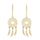 Gold Hook Earrings