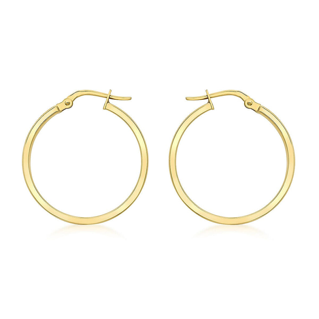9K Yellow Gold  Earring,  Gold Wt. 1.3 Gms