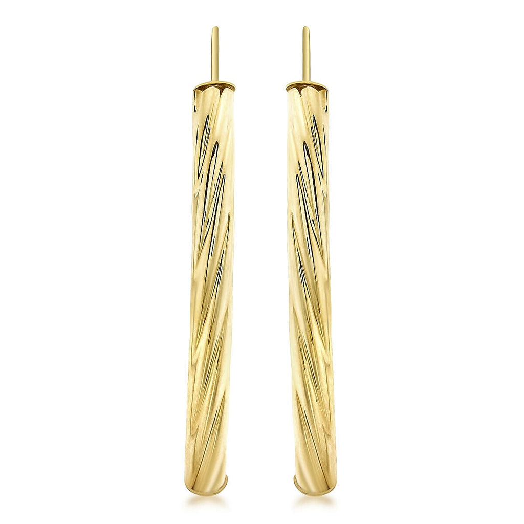 9K Yellow Gold  Earring,  Gold Wt. 1.3 Gms