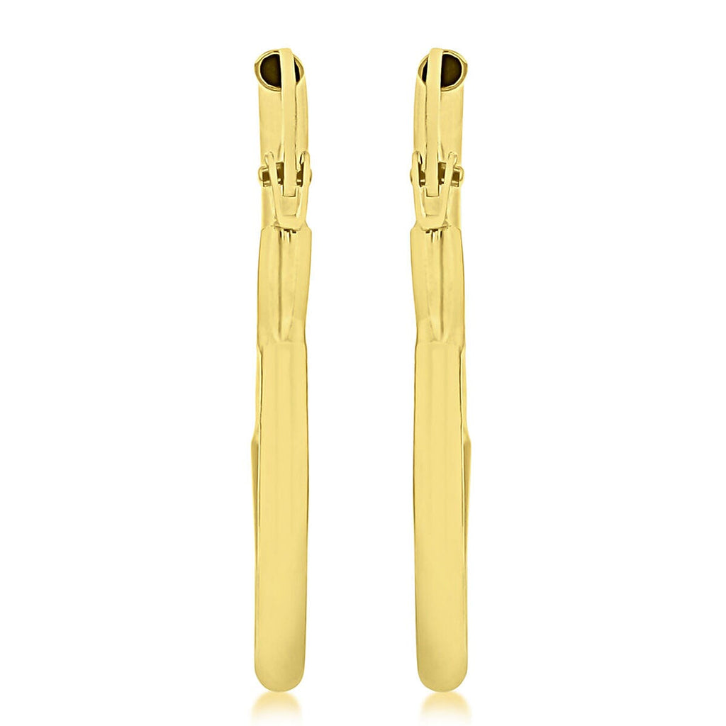 9K Yellow Gold  Earring,  Gold Wt. 1.4 Gms