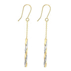 9K Yellow Gold  Earring,  Gold Wt. 1.4 Gms