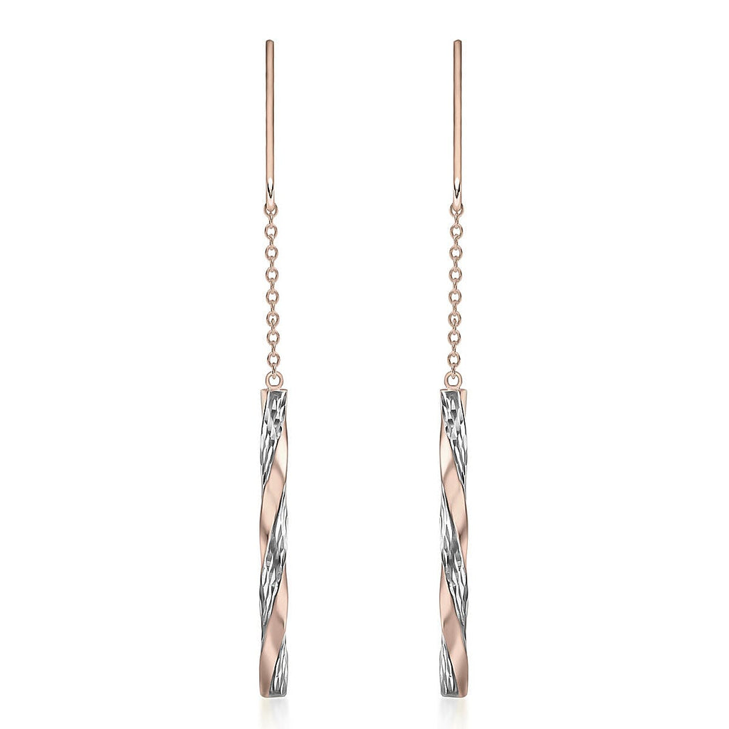 9K Yellow Gold  Earring,  Gold Wt. 1.4 Gms