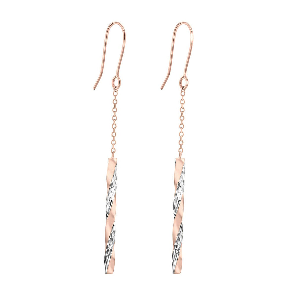 9K Yellow Gold  Earring,  Gold Wt. 1.4 Gms
