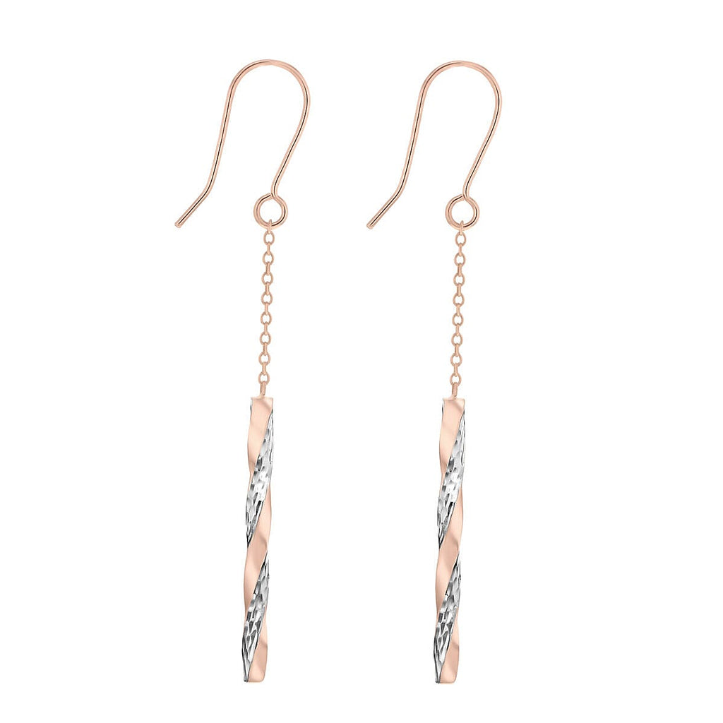9K Yellow Gold  Earring,  Gold Wt. 1.4 Gms