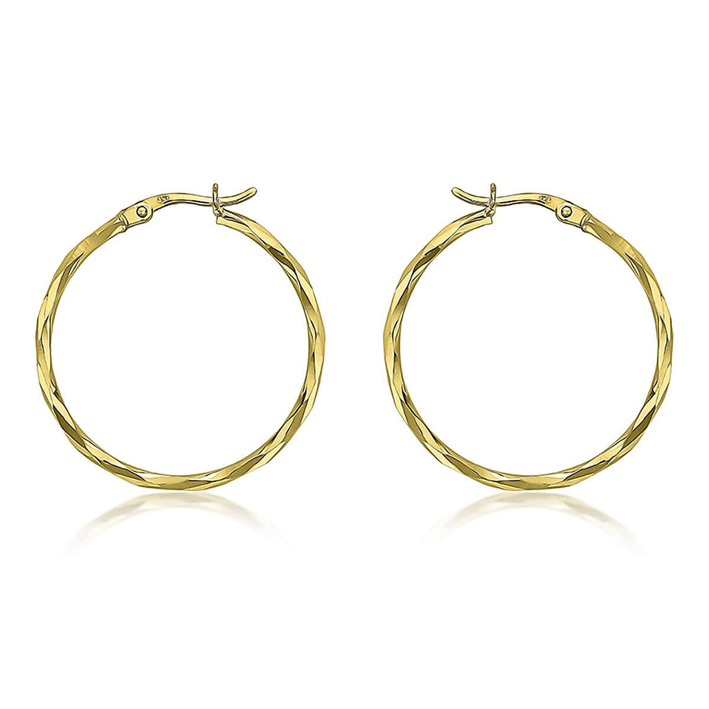 9K Yellow Gold  Earring,  Gold Wt. 1.5 Gms