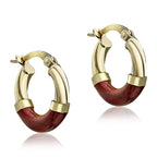 9K Yellow Gold  Earring,  Gold Wt. 1.5 Gms