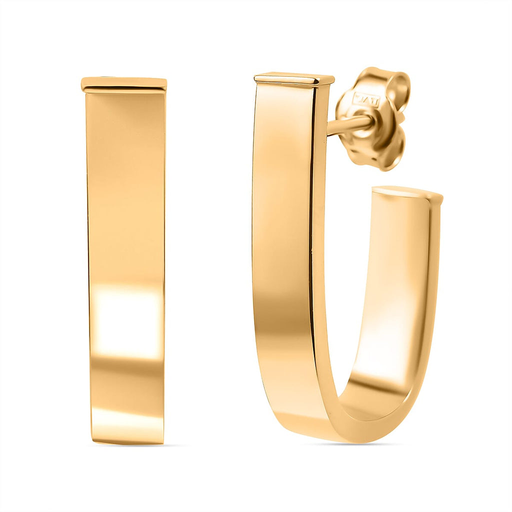 Maestro Collection - Designer Inspired - 9K Yellow Gold Earring