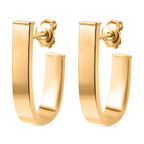 Maestro Collection - Designer Inspired - 9K Yellow Gold Earring
