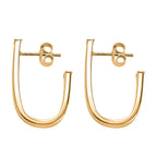 Maestro Collection - Designer Inspired - 9K Yellow Gold Earring