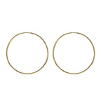 9K Yellow Gold  Earring,  Gold Wt. 1.7 Gms