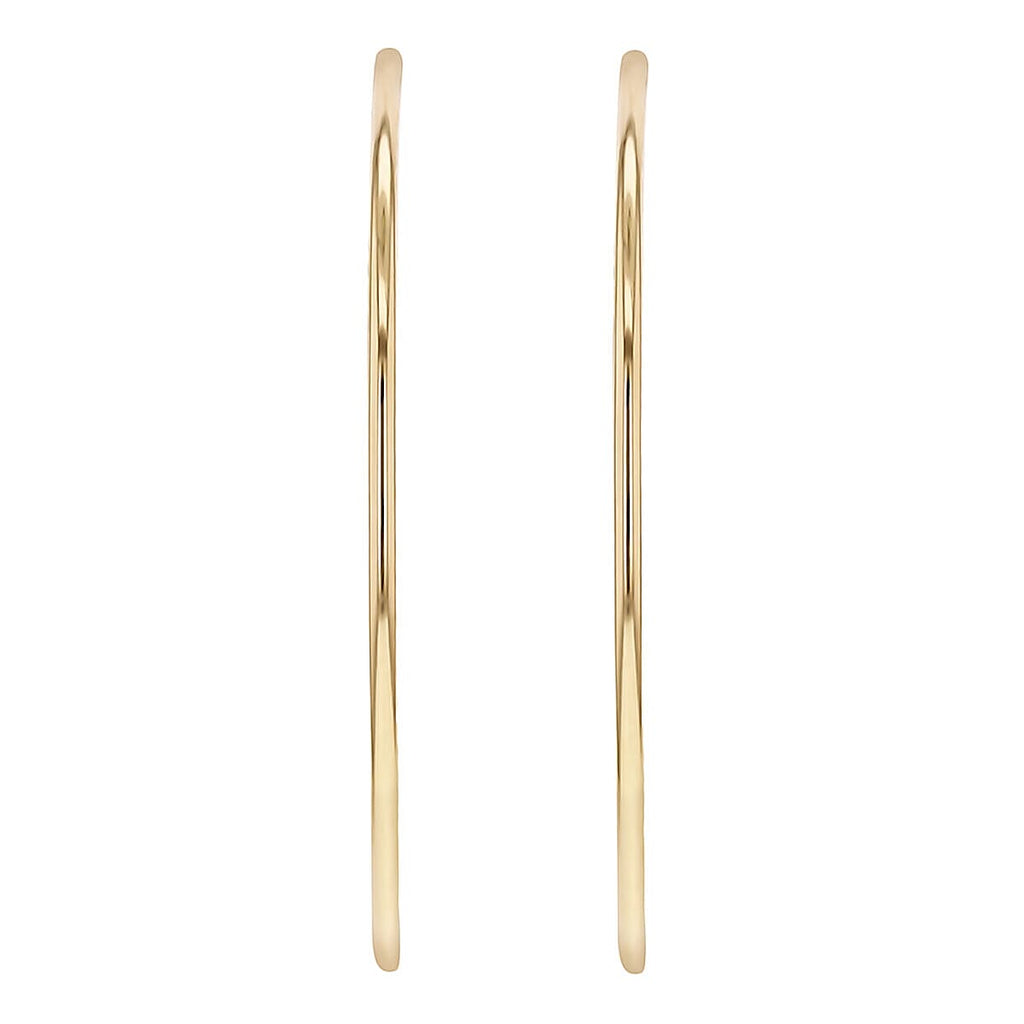 9K Yellow Gold  Earring,  Gold Wt. 1.7 Gms