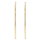 9K Yellow Gold  Earring,  Gold Wt. 1.7 Gms