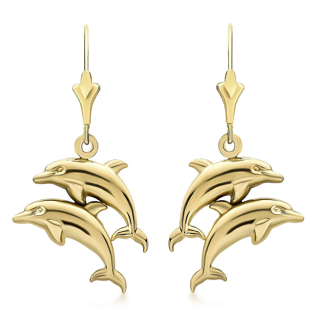 9K Yellow Gold  Earring,  Gold Wt. 1.7 Gms