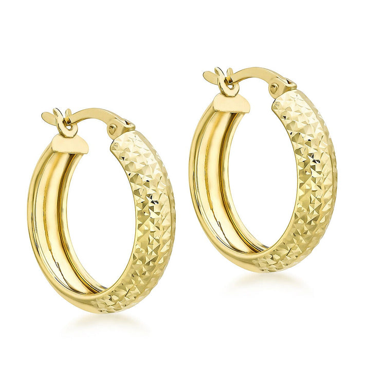 9K Yellow Gold  Earring  Gold Wt. 1.8 Gms 7338086 1
