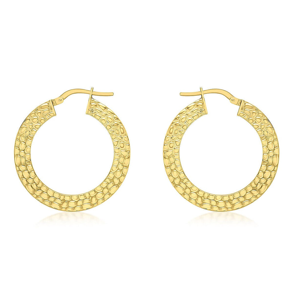 9K Yellow Gold  Earring,  Gold Wt. 1.9 Gms