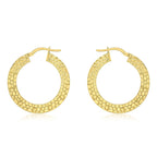 9K Yellow Gold  Earring,  Gold Wt. 1.9 Gms