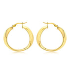 9K Yellow Gold  Earring,  Gold Wt. 1.9 Gms