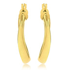 9K Yellow Gold  Earring,  Gold Wt. 1.9 Gms