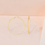 9K Yellow Gold  Earring,  Gold Wt. 1.9 Gms