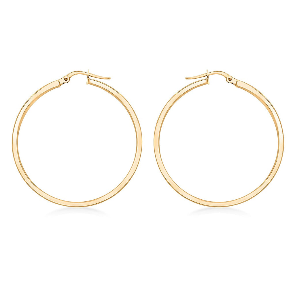 9K Yellow Gold  Earring,  Gold Wt. 1.9 Gms