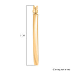 9K Yellow Gold  Earring,  Gold Wt. 1.9 Gms