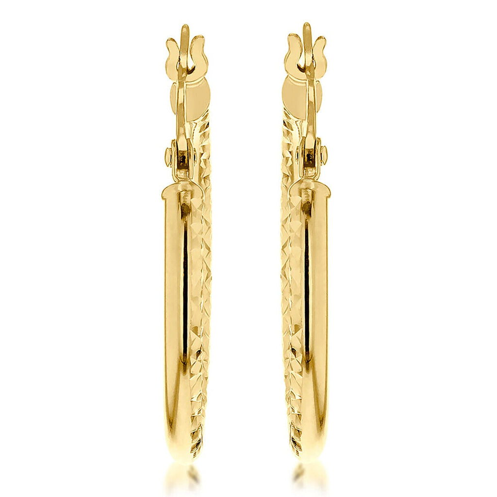 9K Yellow Gold  Earring,  Gold Wt. 1.9 Gms