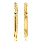 9K Yellow Gold  Earring,  Gold Wt. 1.9 Gms