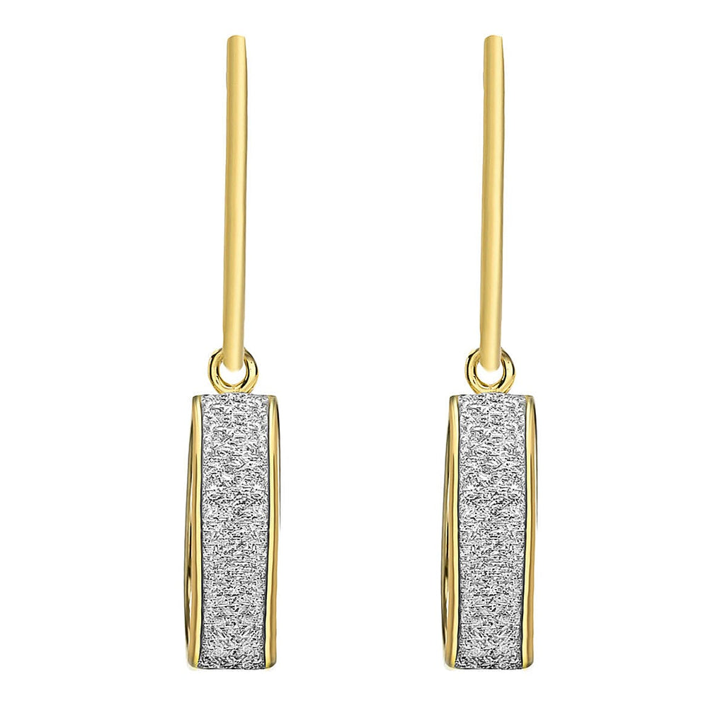 9K Yellow Gold  Earring,  Gold Wt. 1.9 Gms