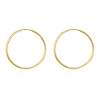9K Yellow Gold  Earring,  Gold Wt. 1 Gms