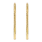 9K Yellow Gold  Earring,  Gold Wt. 1 Gms