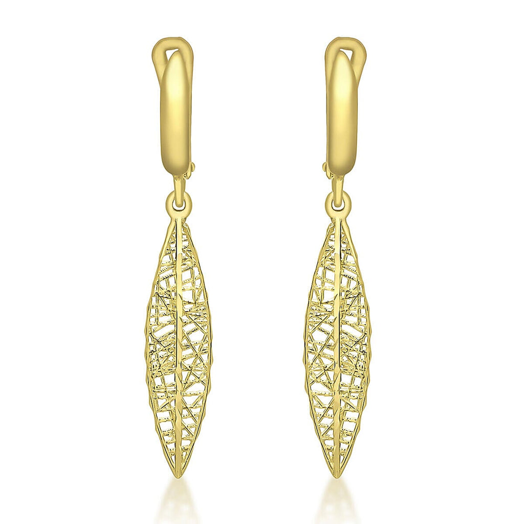 9K Yellow Gold  Earring,  Gold Wt. 2.1 Gms
