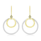 9K Yellow Gold  Earring,  Gold Wt. 2.1 Gms