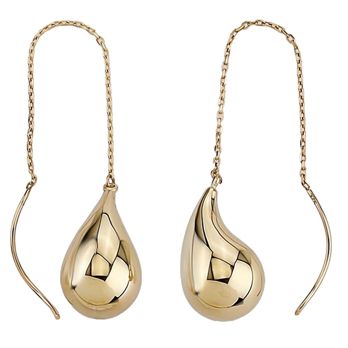 ONE TIME CLOSEOUT - Designer 9K Yellow Gold Earrings 2.00 Gm 7988078 0
