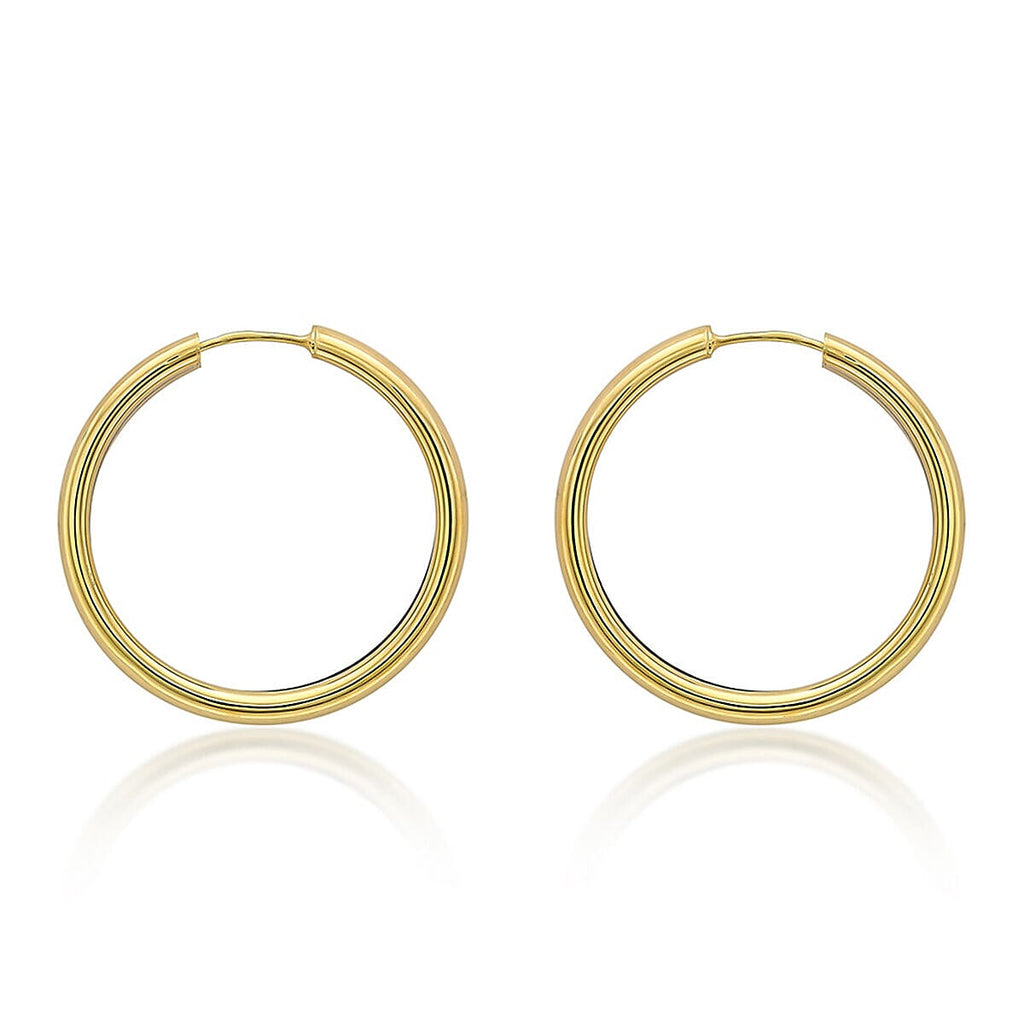 9K Yellow Gold  Earring,  Gold Wt. 2.3 Gms