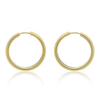 9K Yellow Gold  Earring,  Gold Wt. 2.3 Gms