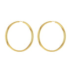 9K Yellow Gold  Earring,  Gold Wt. 2.3 Gms